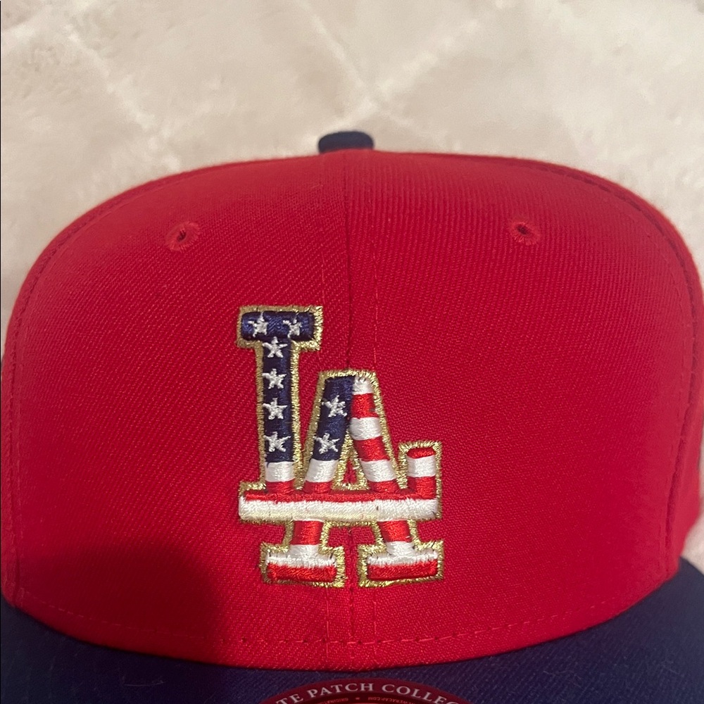 New Era 59FIFTY Los Angeles Dodgers Americana Ultimate Patch Collection Hat - Picture 2 of 10